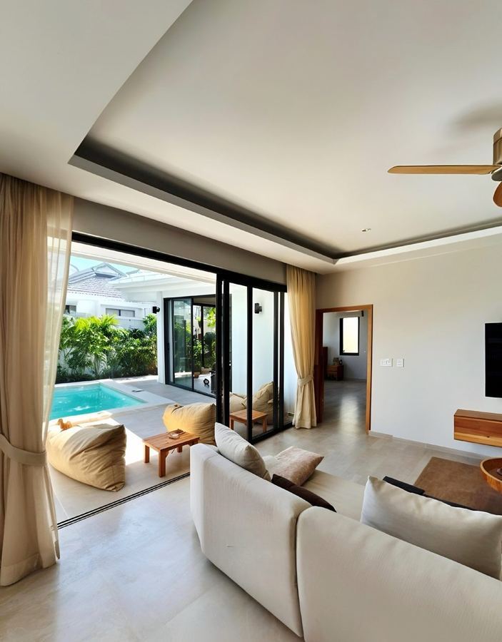 Villa Vaiana, Koh Samui — the same room as a flat photo